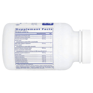 Pure Encapsulations, Liver-G.I. Detox, 120 Capsules UPC 766298008820 | HiLife Vitamins