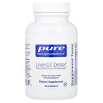 Pure Encapsulations, Liver-G.I. Detox, 120 Capsules UPC 766298008820 | HiLife Vitamins