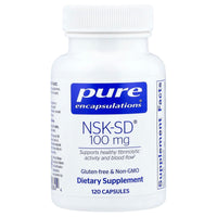 Pure Encapsulations, NSK-SD®, 100 mg, 120 Capsules UPC 766298008844 | Hilife Vitamins
