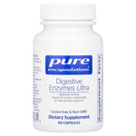 Pure Encapsulations, Digestive Enzymes Ultra, 90 Capsules UPC 766298009735 | HiLife Vitamins