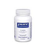 Pure Encapsulations, GABA, 60 Capsules UPC 766298010250 | HiLife Vitamins