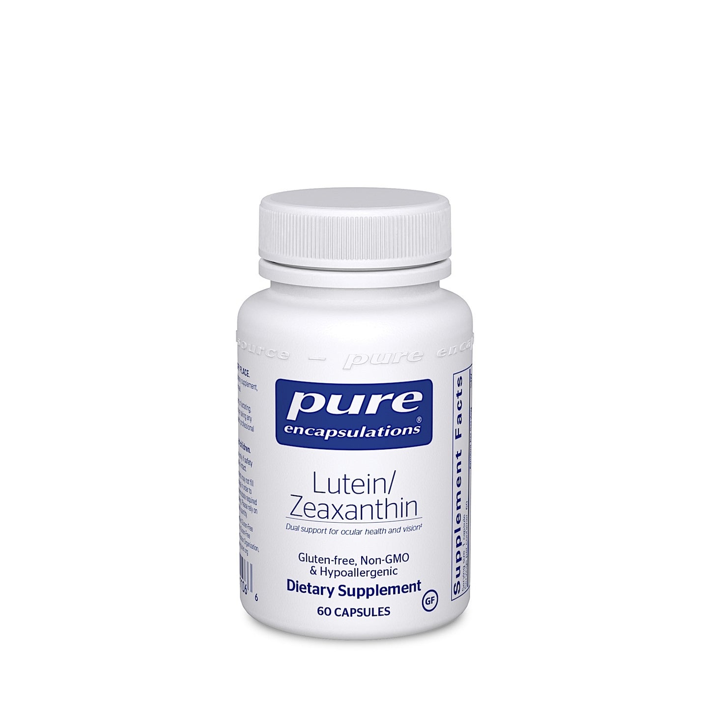 Pure Encapsulations, Lutein/Zeaxanthin, 60 Capsules UPC 766298011066 | HiLife Vitamins