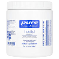 Pure Encapsulations, Inositol Powder, 8.8 Oz UPC 766298011295 | HiLife Vitamins