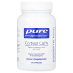 Pure Encapsulations, Cortisol Calm, 120 Capsules UPC 766298012162 | HiLife Vitamins