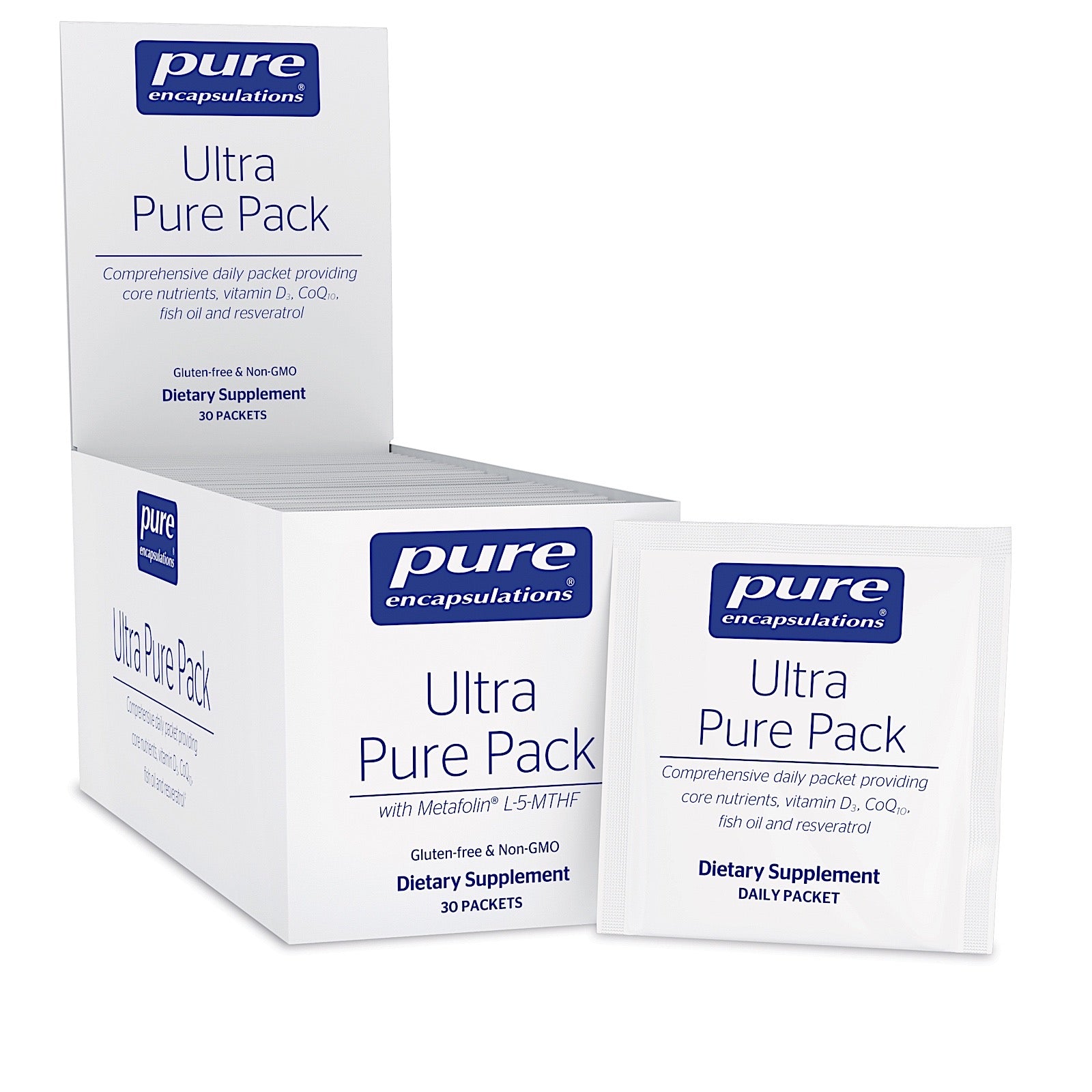 Pure Encapsulations, Ultra Pure, 30 Packets UPC 766298012551 | HiLife Vitamins