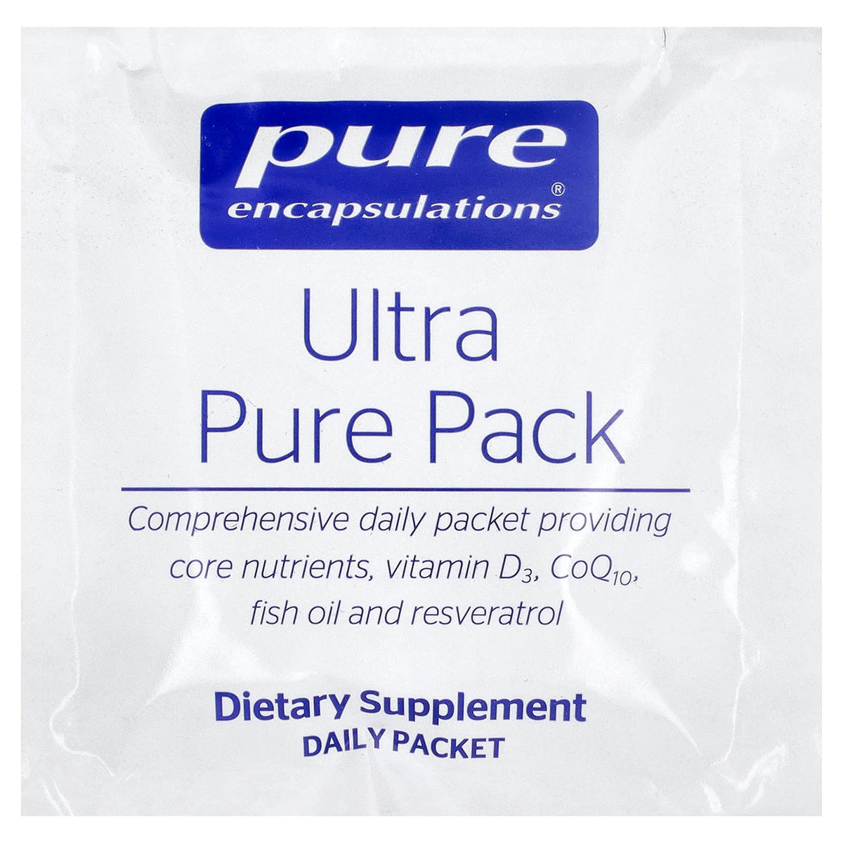 Pure Encapsulations, Ultra Pure Pack, 30 Packets UPC 766298012551 | Hilife Vitamins