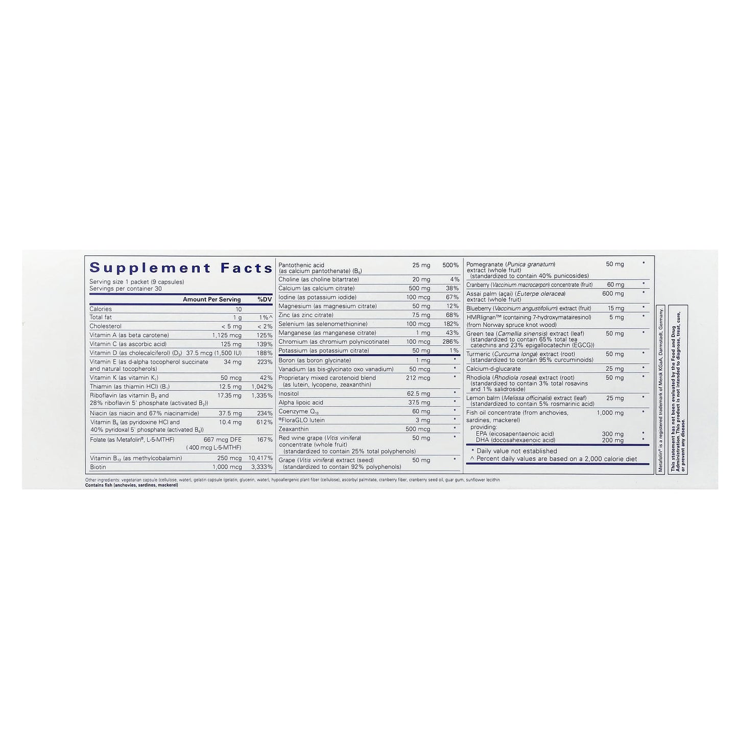 Pure Encapsulations, Women's Pure, 30 Packets UPC 766298012735 | HiLife Vitamins