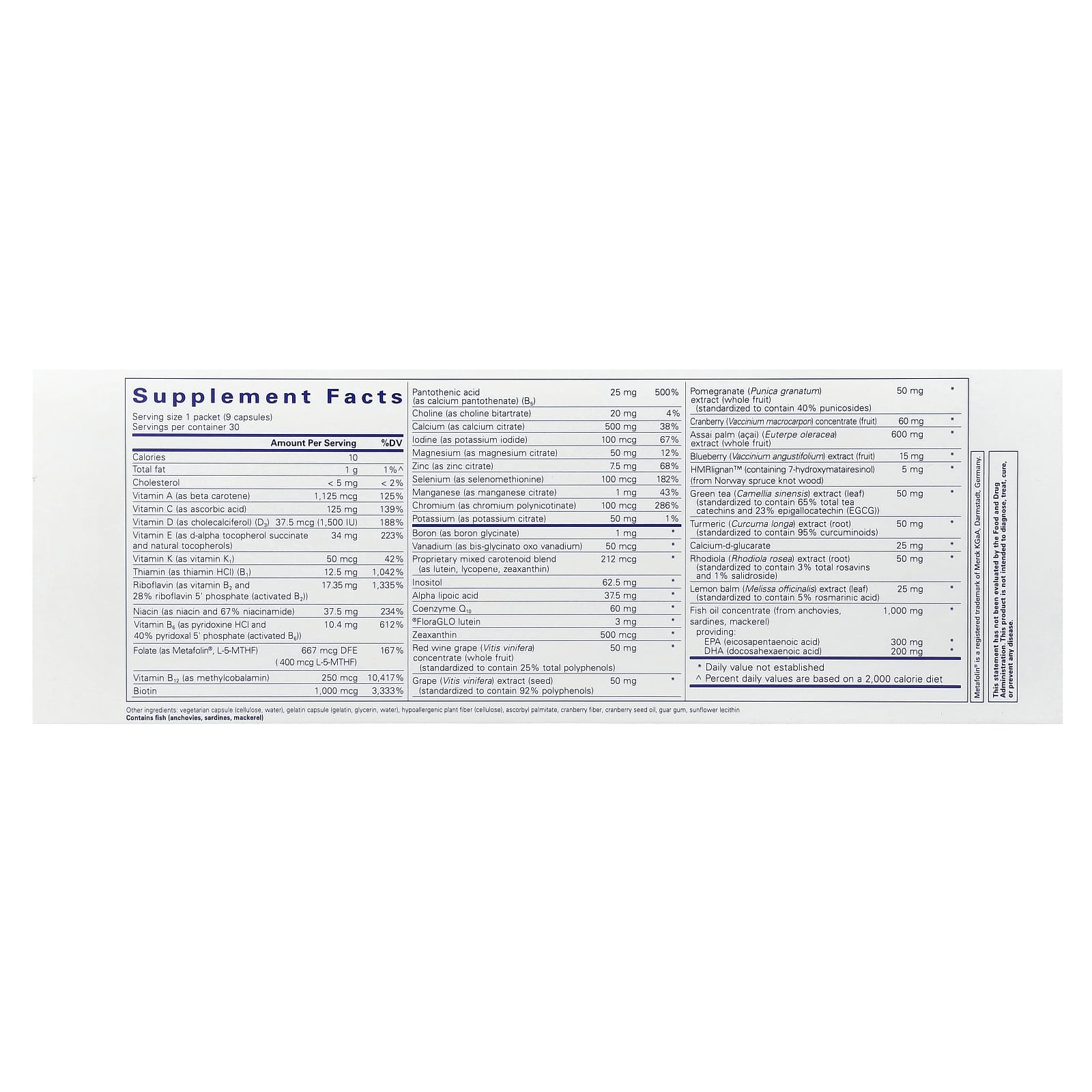 Pure Encapsulations, Women's Pure, 30 Packets UPC 766298012735 | HiLife Vitamins