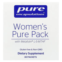 Pure Encapsulations, Women's Pure, 30 Packets UPC 766298012735 | HiLife Vitamins