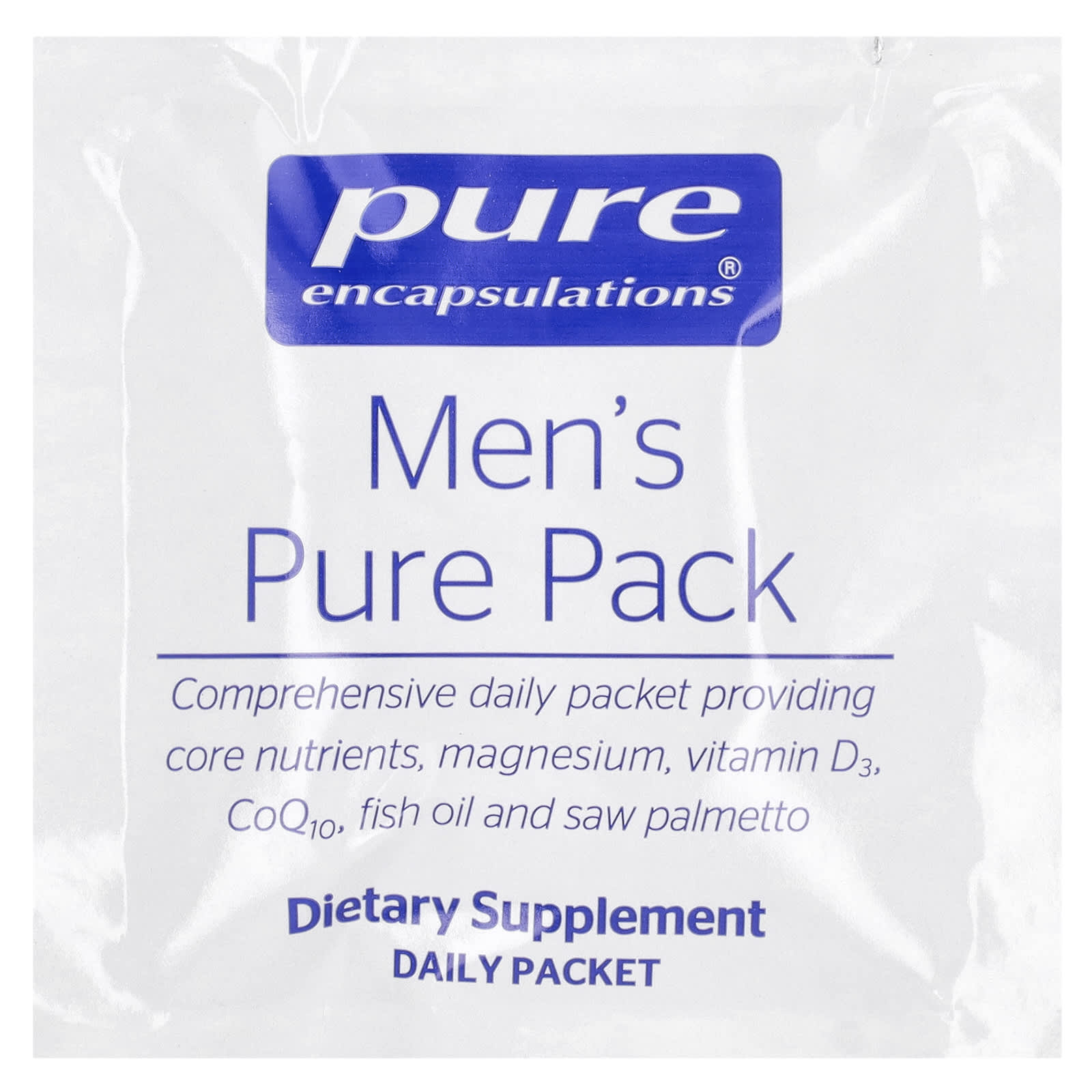 Pure Encapsulations, Mens Pure Pack, 30 Packets UPC 766298012742 | HiLife Vitamins