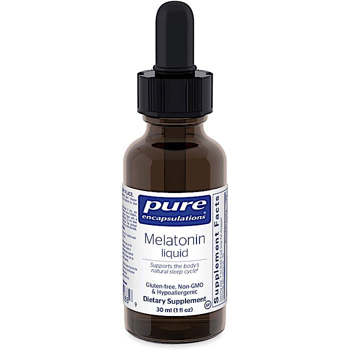 Pure Encapsulations, Melatonin Liquid, 1 Oz UPC 766298012889 | HiLife Vitamins