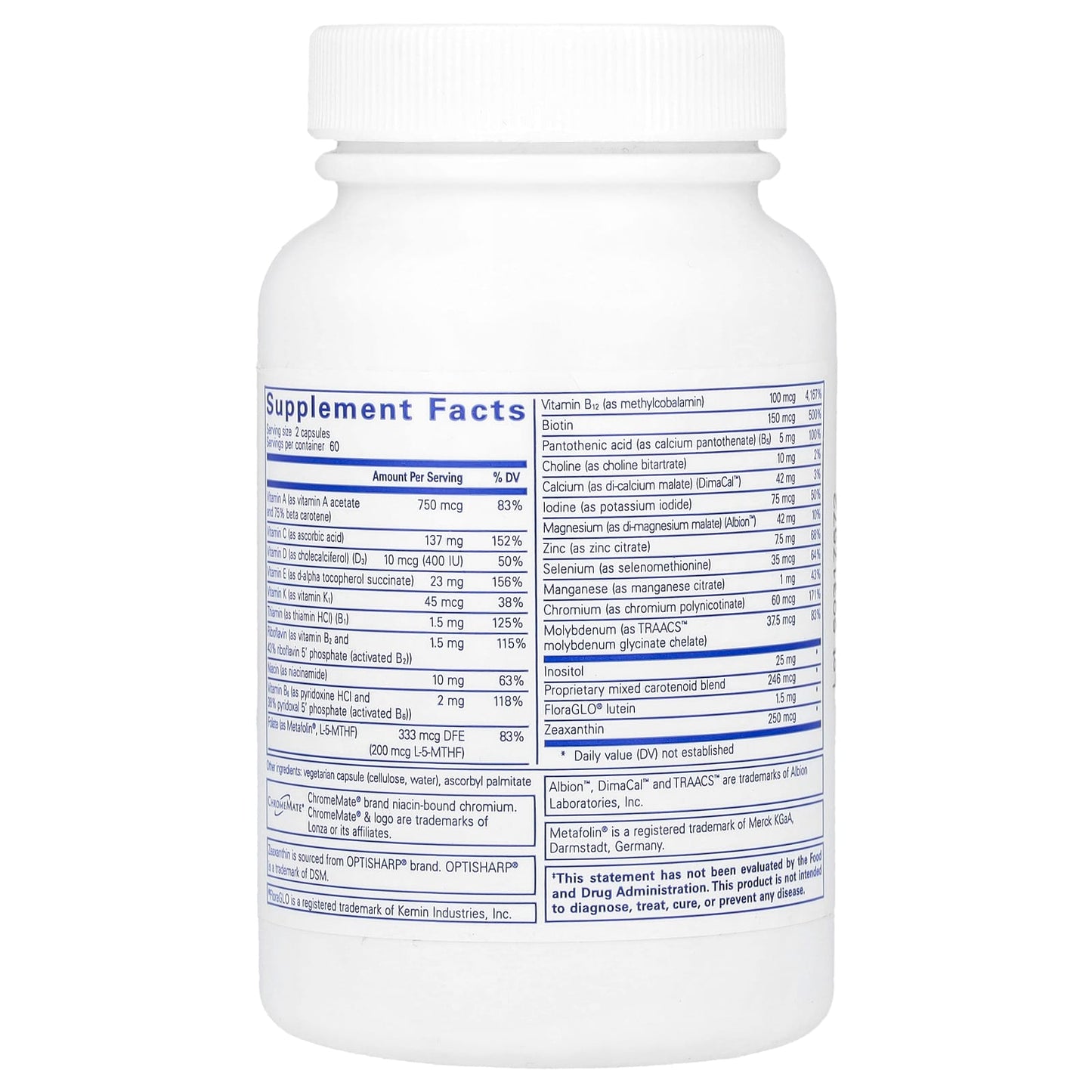 Pure Encapsulations, Junior Nutrients, 120 Capsules UPC 766298013176 | HiLife Vitamins