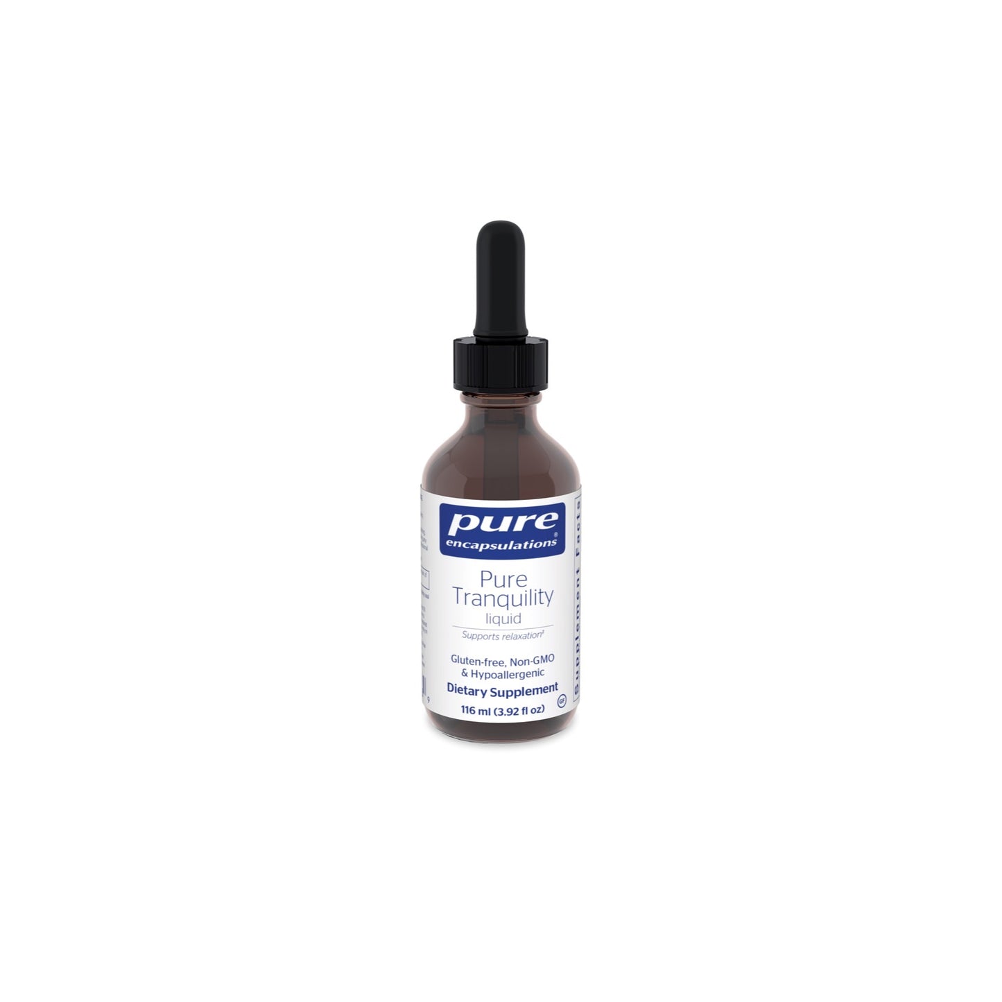 Pure Encapsulations, Pure Tranquility Liquid, 3.92 fl oz UPC 766298014289 | HiLife Vitamins