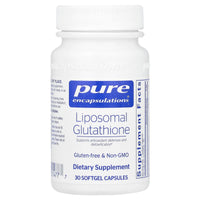 Pure Encapsulations, Liposomal Glutathione, 30 Capsules UPC 766298014777 | HiLife Vitamins
