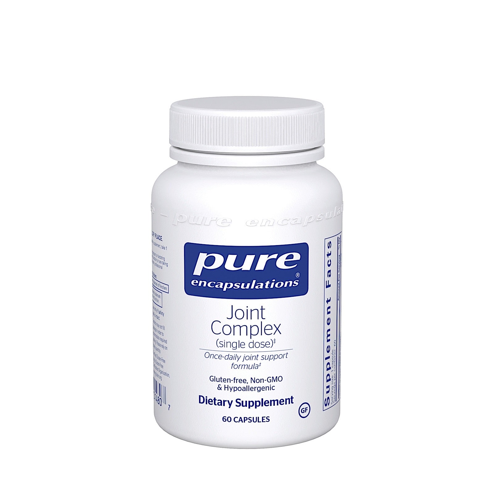 Pure Encapsulations, Joint Complex single dose, 60 Capsules UPC 766298014807 | HiLife Vitamins