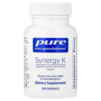 Pure Encapsulations, Synergy K, 120 Capsules UPC 766298015675 | Hilife Vitamins