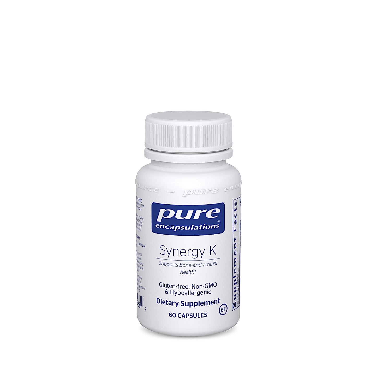 Pure Encapsulations, Synergy K, 60 Capsules UPC 766298015682 | HiLife Vitamins