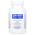 Pure Encapsulations, Nitric Oxide Ultra, 120 Capsules UPC 766298015903 | HiLife Vitamins