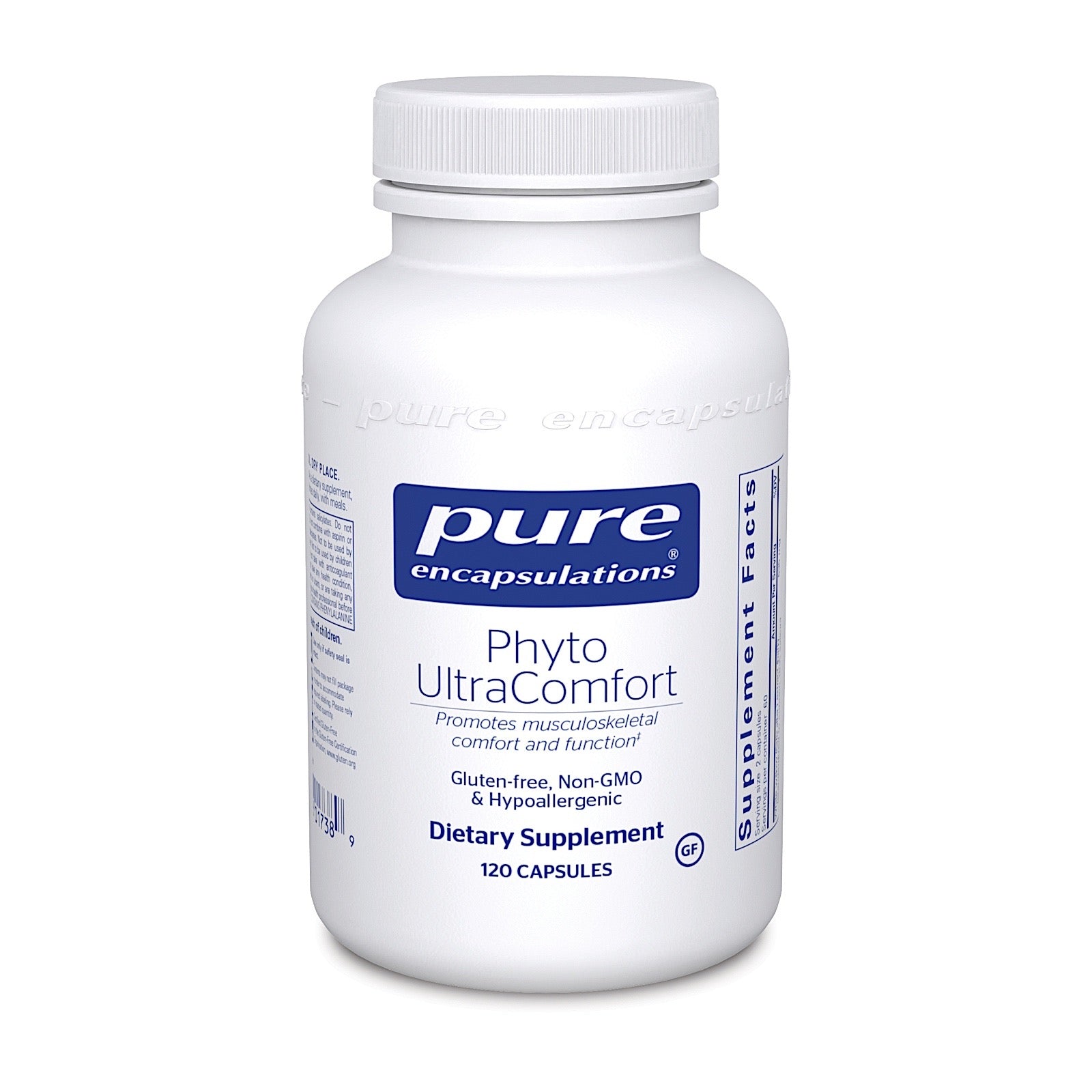 Pure Encapsulations, Phyto UltraComfort, 120 Capsules UPC 766298017389 | HiLife Vitamins