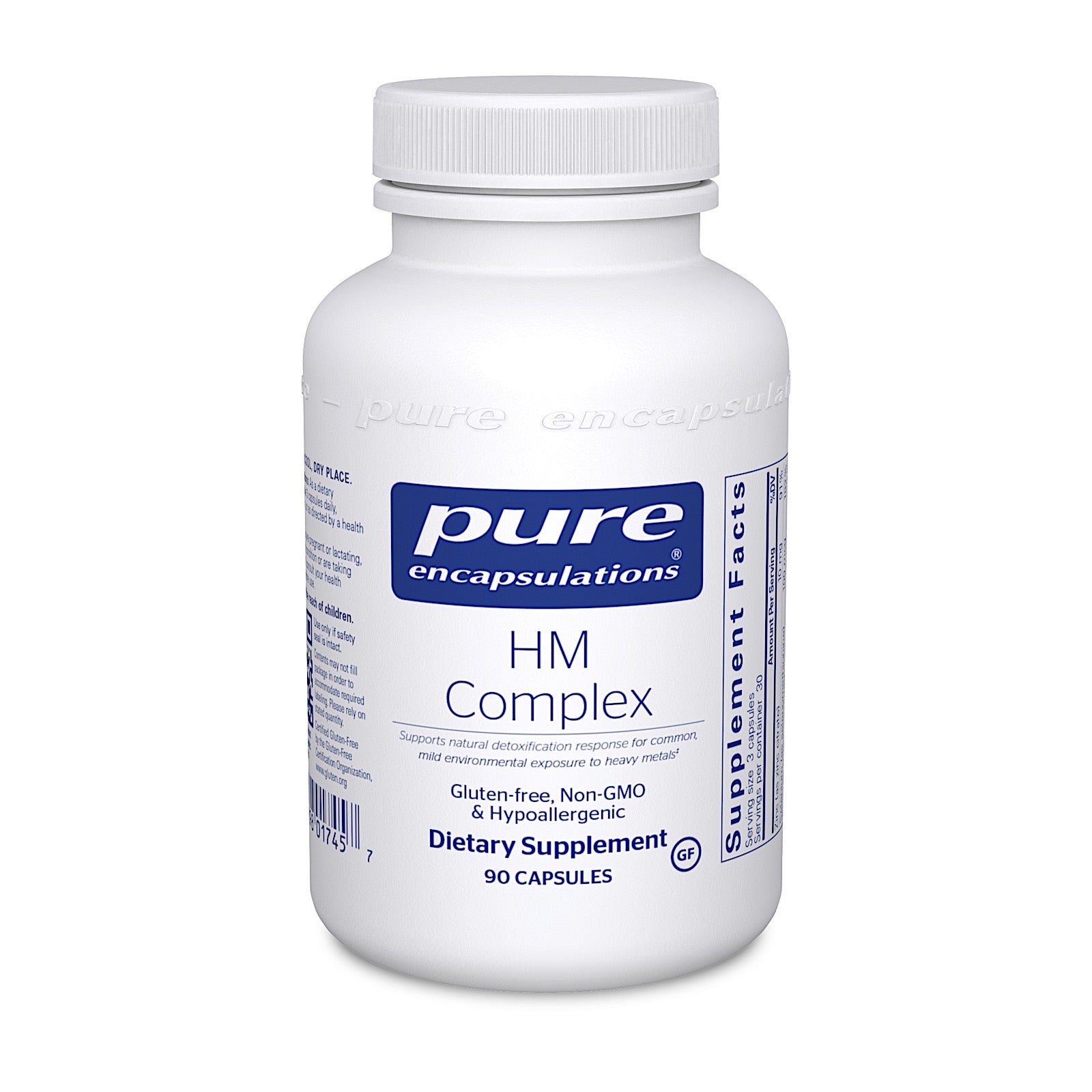 Pure Encapsulations, HM Complex, 90 Capsules UPC 766298017457 | HiLife Vitamins