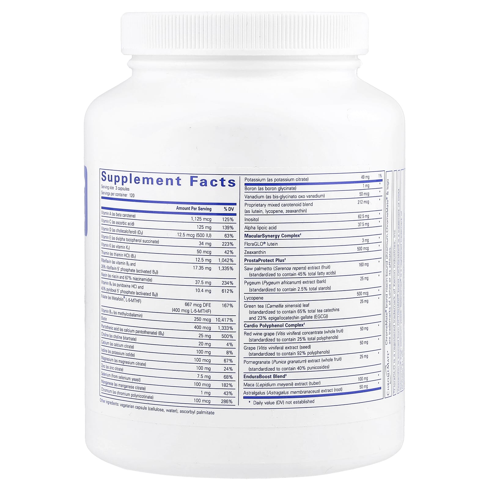 Pure Encapsulations, Men's Nutrients, 360 Capsules UPC 766298017488 | HiLife Vitamins