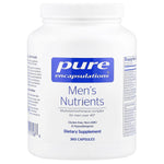 Pure Encapsulations, Men's Nutrients, 360 Capsules UPC 766298017488 | HiLife Vitamins