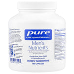 Pure Encapsulations, Men's Nutrients, 180 Capsules UPC 766298017495 | HiLife Vitamins