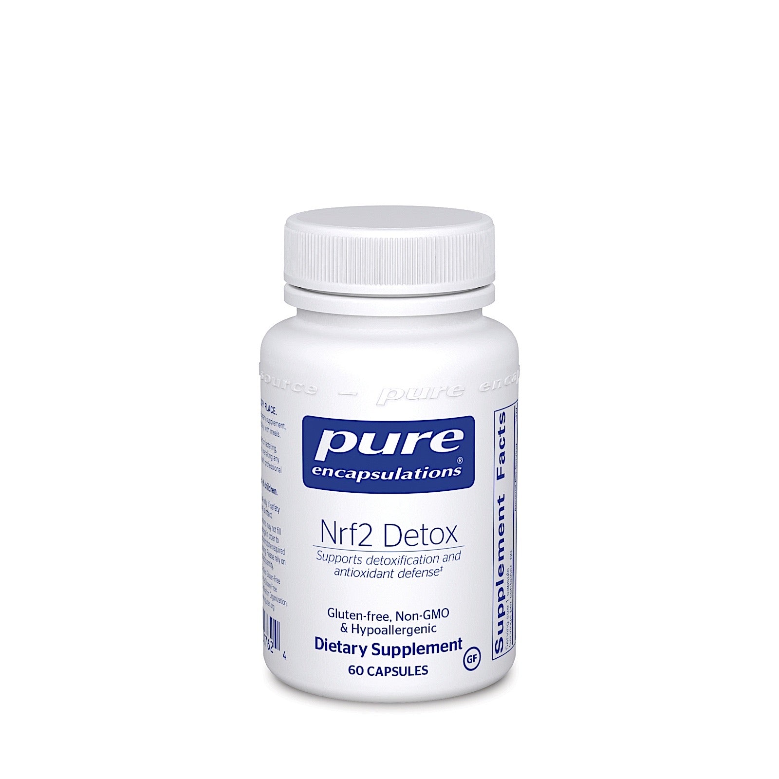 Pure Encapsulations, Nrf2 Detox, 60 Capsules UPC 766298017624 | HiLife Vitamins