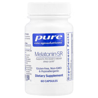 Pure Encapsulations, Melatonin-SR, 60 Capsules UPC 766298017891 | HiLife Vitamins