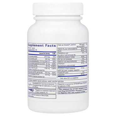 Pure Encapsulations, Multi T/D, 120 Capsules UPC 766298018157 | Hilife Vitamins