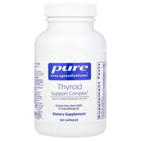 Pure Encapsulations, Thyroid Support Complex, 120 Capsules UPC 766298018607 | HiLife Vitamins