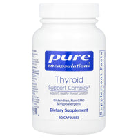 Pure Encapsulations, Thyroid Support Complex, 60 Capsules UPC 766298018614 | HiLife Vitamins