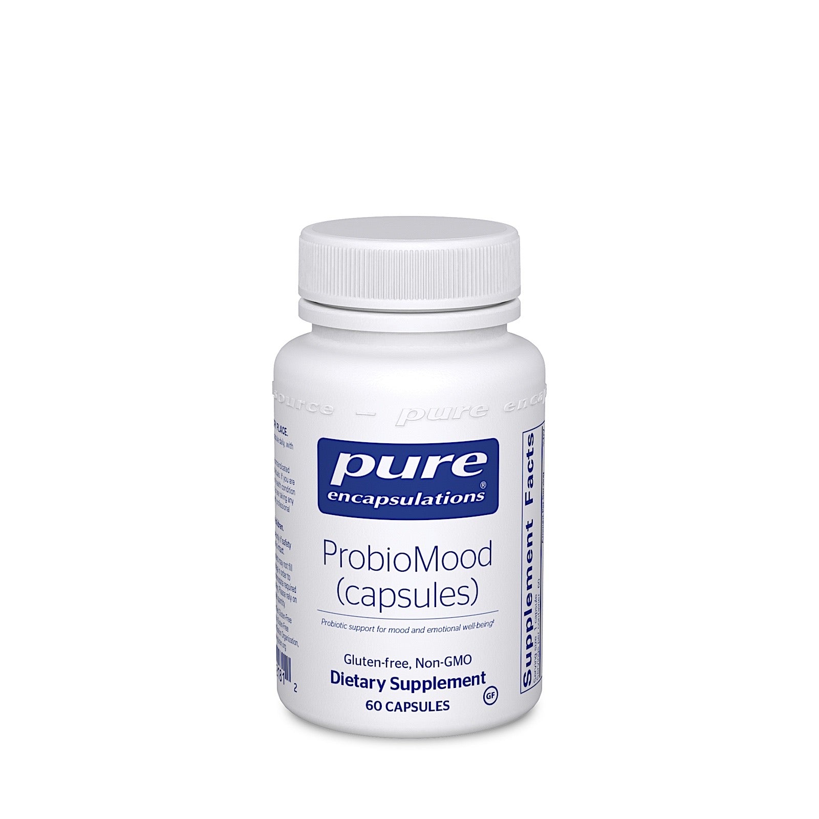 Pure Encapsulations, ProbioMood 3 Billion, 60 Capsules UPC 766298021812 | HiLife Vitamins