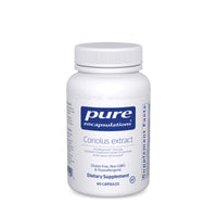 Pure Encapsulations, Coriolus Extract, 60 Capsules UPC 766298022192 | HiLife Vitamins