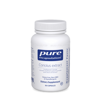 Pure Encapsulations, Coriolus Extract, 60 Capsules UPC 766298022192 | HiLife Vitamins