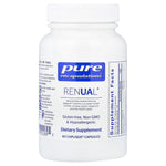 Pure Encapsulations, RENUAL, 60 Caplique Capsules UPC 766298022895 | Hilife Vitamins