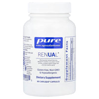 Pure Encapsulations, RENUAL, 60 Caplique Capsules UPC 766298022895 | Hilife Vitamins