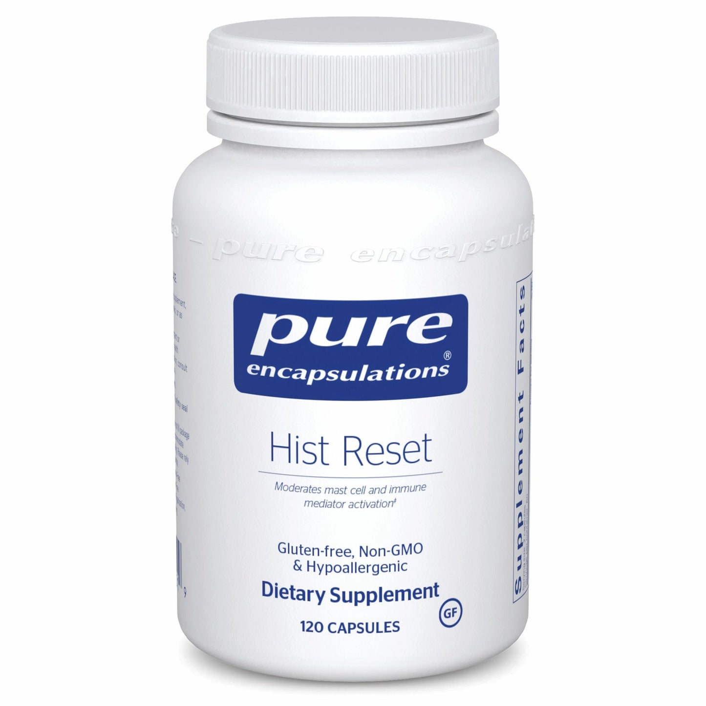 Pure Encapsulations, Hist Reset, 120 Capsules UPC 766298023519 | HiLife Vitamins