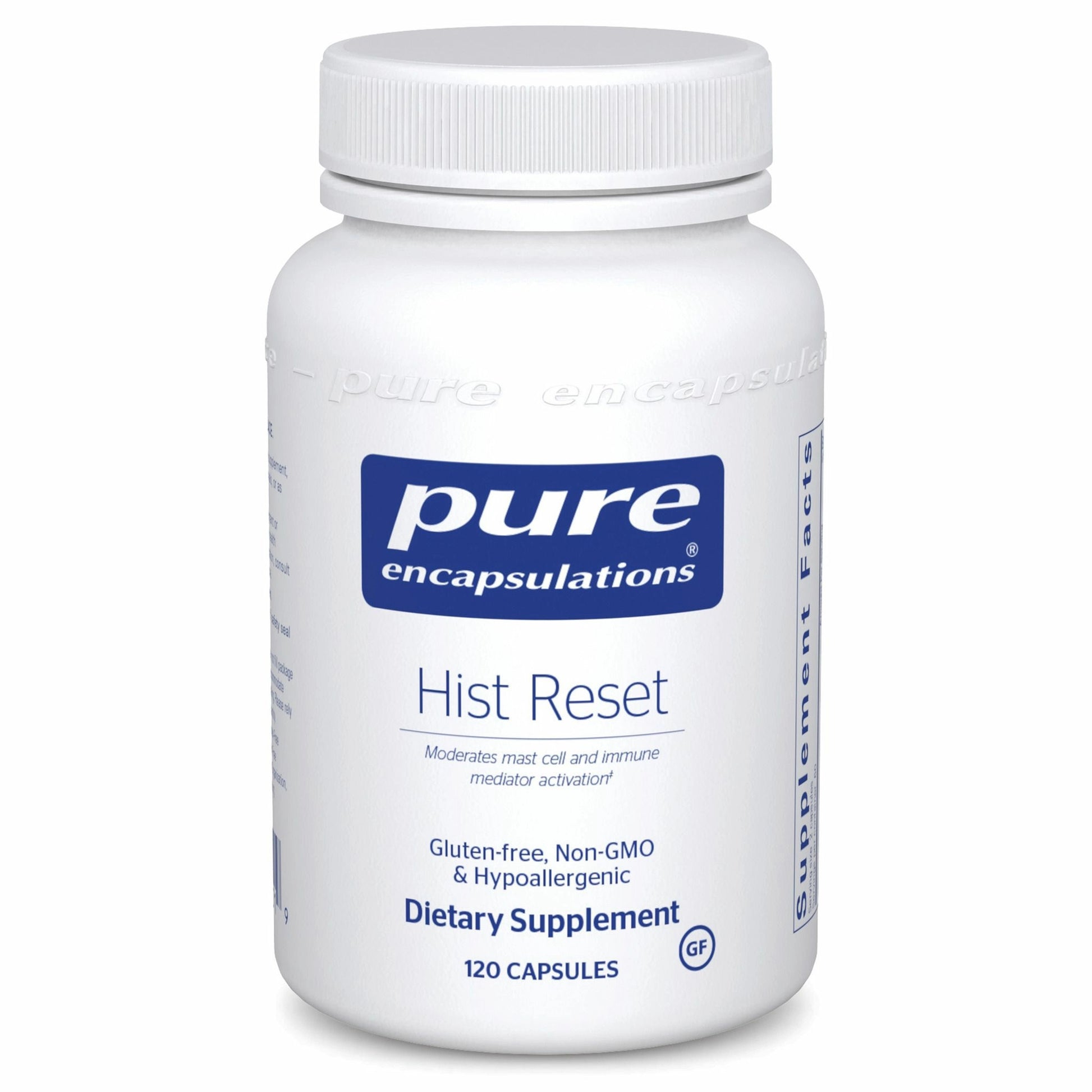 Pure Encapsulations, Hist Reset, 120 Capsules UPC 766298023519 | HiLife Vitamins