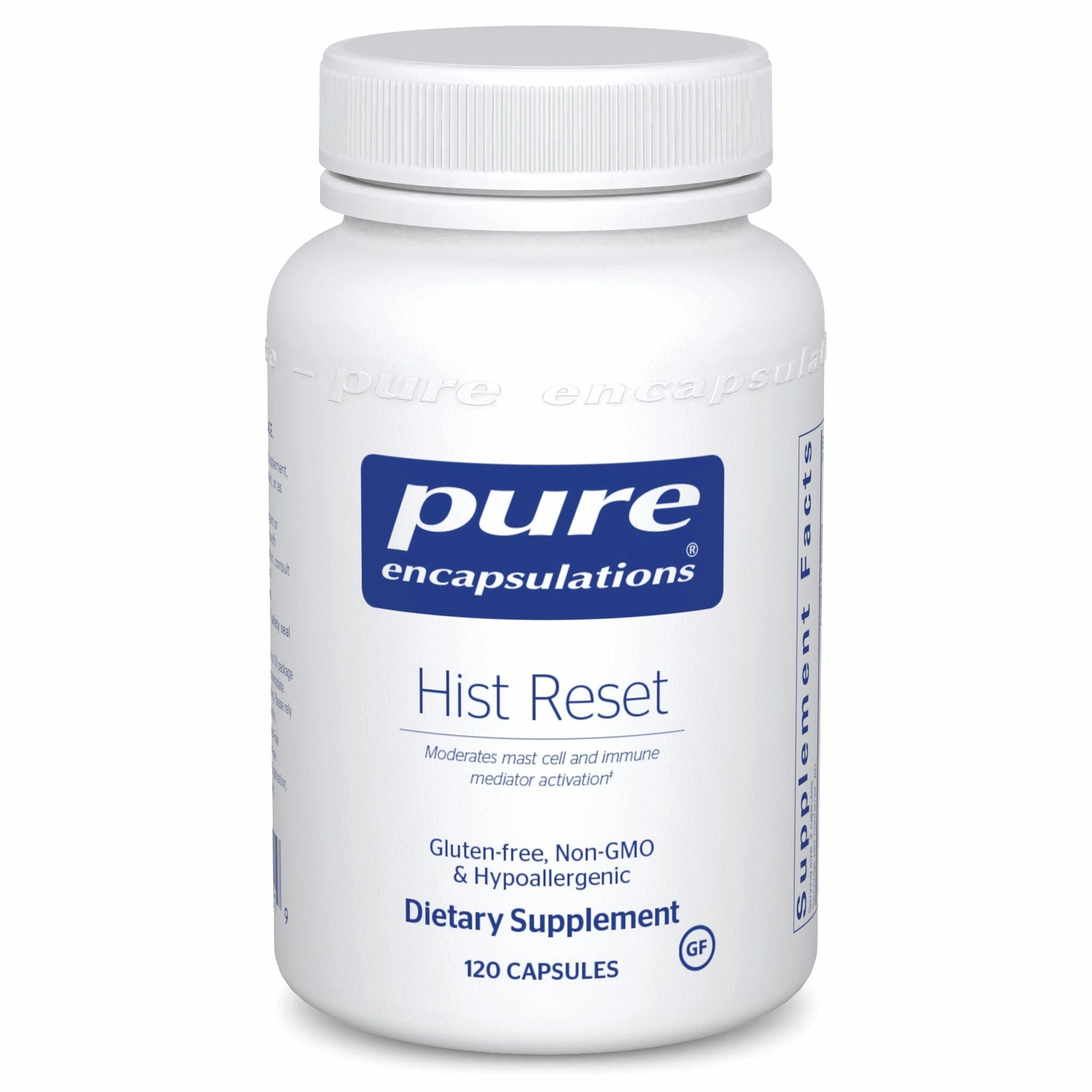 Pure Encapsulations, Hist Reset, 120 Capsules UPC 766298023519 | HiLife Vitamins