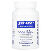 Pure Encapsulations, CogniMag, 120 Capsules UPC 766298023939 | HiLife Vitamins
