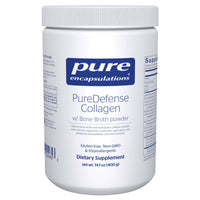 Pure Encapsulations, PureDefense Collagen w/ Bone Broth Powder, 14.1 oz UPC 766298024653 | HiLife Vitamins