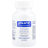 Pure Encapsulations, PreNatal Nutrients, 120 Capsules UPC 766298024844 | HiLife Vitamins