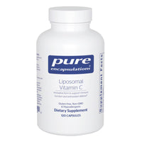 Pure Encapsulations, Liposomal Vitamin C, 120 Capsules UPC 766298025209 | HiLife Vitamins