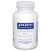 Pure Encapsulations, CholestePure Plus ‡, 120 Capsules UPC 766298025537 | Hilife Vitamins