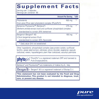 Pure Encapsulations, CholestePure Plus ‡, 120 Capsules UPC 766298025537 | Hilife Vitamins