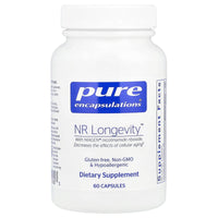 Pure Encapsulations, NR Longevity™, 60 Capsules UPC 766298025803 | HiLife Vitamins