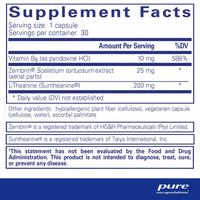 Pure Encapsulations, Rapid Calm, 30 Capsules UPC 766298025889 | HiLife Vitamins