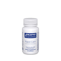 Pure Encapsulations, Rapid Calm, 30 Capsules UPC 766298025889 | HiLife Vitamins