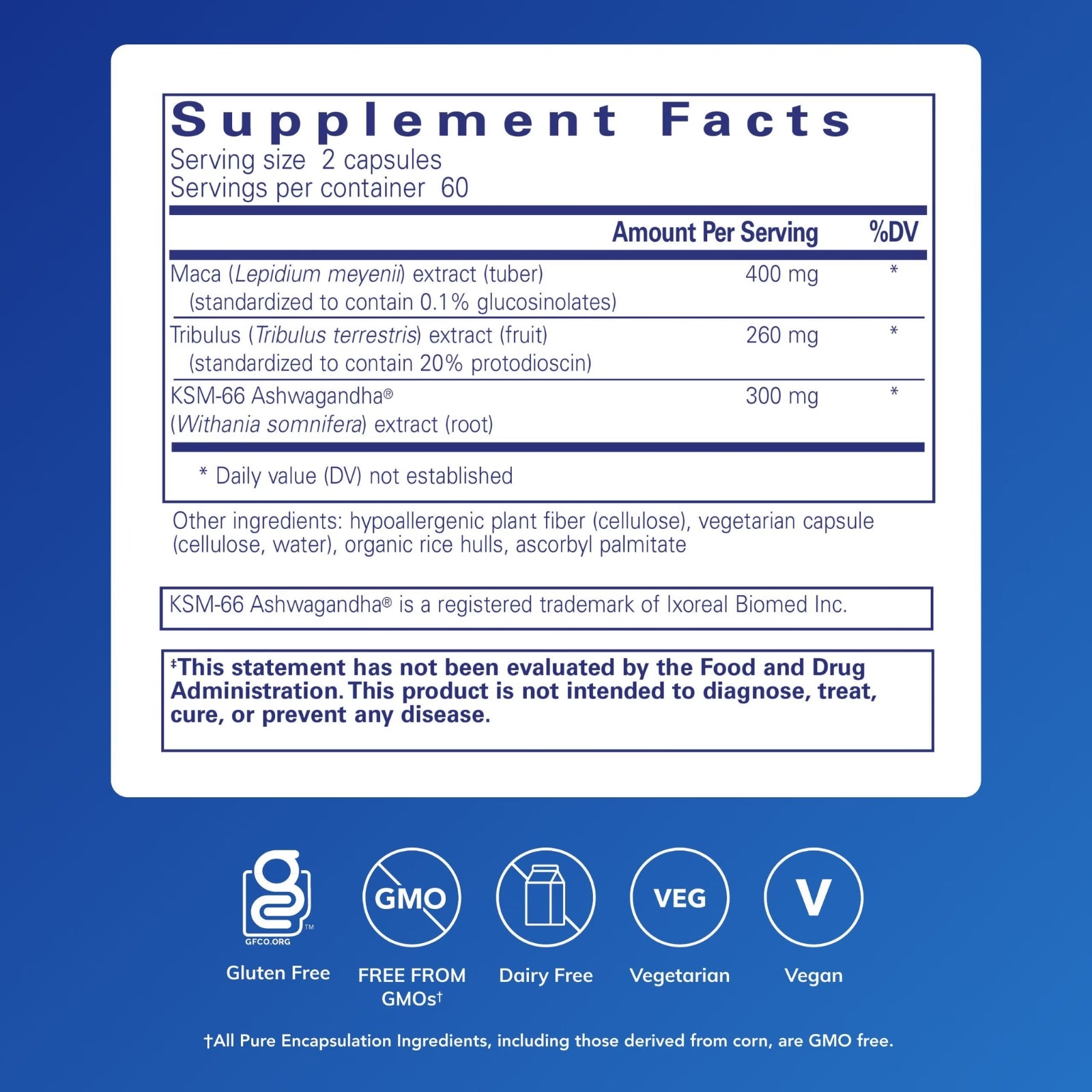 Pure Encapsulations, FemiVive, 120 Capsules UPC 766298026008 | HiLife Vitamins